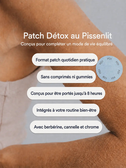 Patch Anti-Gonflement au pissenlit (Drainage Lymphatique)