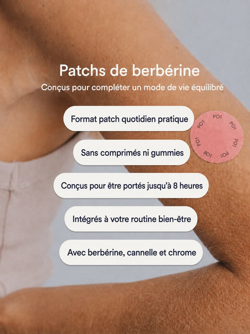Patch anti grignotage à la berbérine (GLP1 Amélioré )